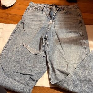 Hollister Light Blue Denim Baggy Jeans
